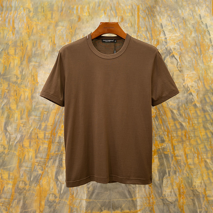 dolce & gabbana monochrome crew neck t-shirt